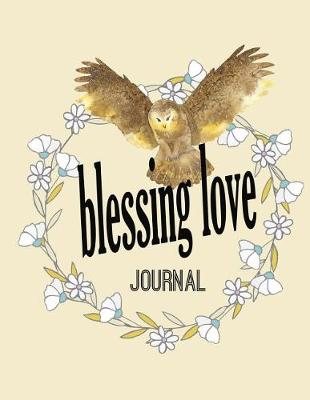 Book cover for blessing love journal