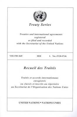 Book cover for Treaty Series 2645