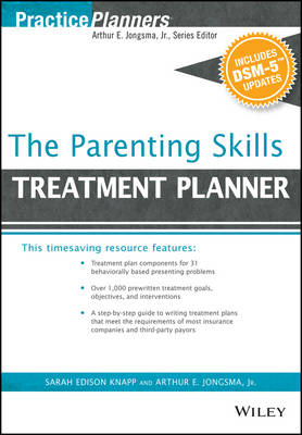 Book cover for The Parenting Skills Treatment Planner, with DSM-5 Updates