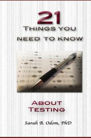 Cover of 21 Things You Need to KNOW about Testing Workbook