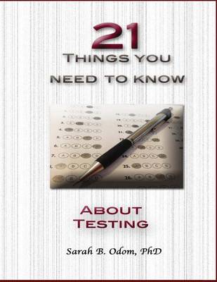 Book cover for 21 Things You Need to KNOW about Testing Workbook