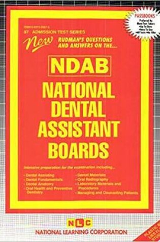 Cover of National Dental Assistant Boards (NDAB)