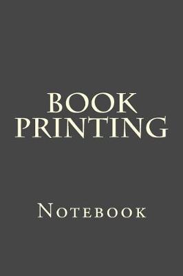 Book cover for Book Printing