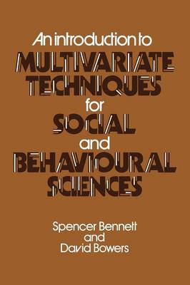 Book cover for An Introduction to Multivariate Techniques for Social and Behavioural Sciences