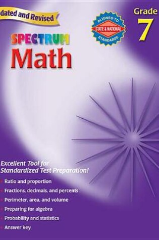 Cover of Math, Grade 7