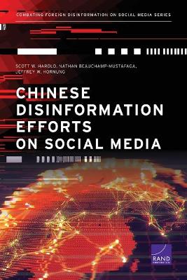 Book cover for Chinese Disinformation Efforts on Social Media