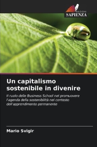 Cover of Un capitalismo sostenibile in divenire