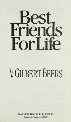 Book cover for Best Friends for Life