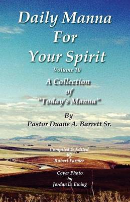 Book cover for Daily Manna For Your Spirit Volume 10