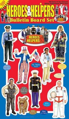 Book cover for Heroes & Helpers Bulletin Board Set