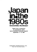 Book cover for Japan in the 1980's