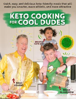 Book cover for Keto Cooking for Cool Dudes