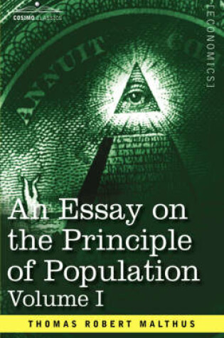 Cover of An Essay on the Principle of Population, Volume I
