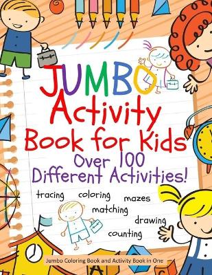 Book cover for Jumbo Activity Book for Kids