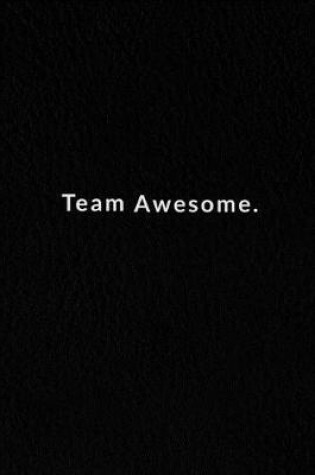 Cover of Team Awesome.