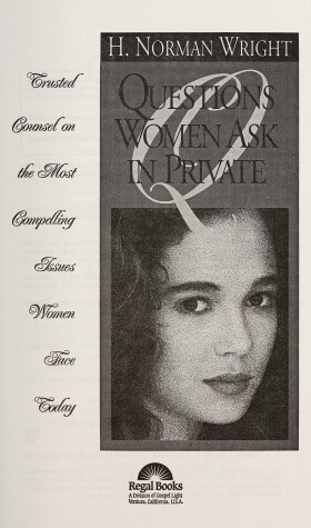 Book cover for Questions Women Ask in Private