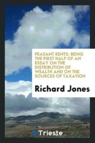 Cover of Peasant Rents