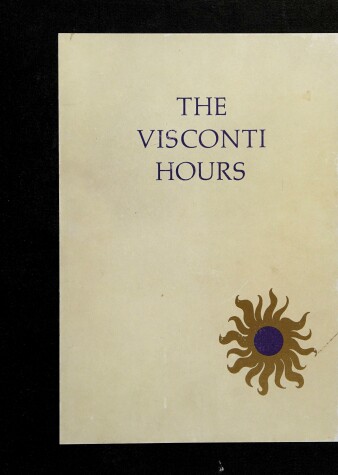 Book cover for The Visconti Hours