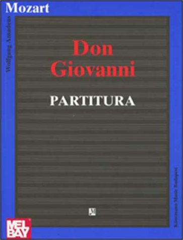 Book cover for Mozart: Don Giovanni - Partitura