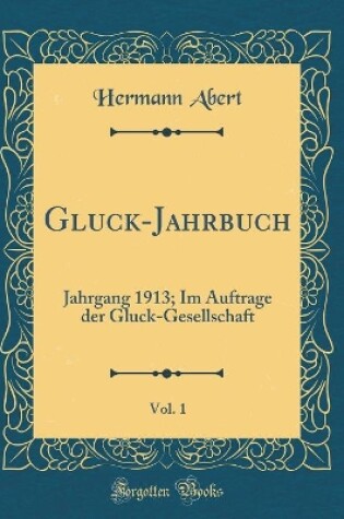 Cover of Gluck-Jahrbuch, Vol. 1