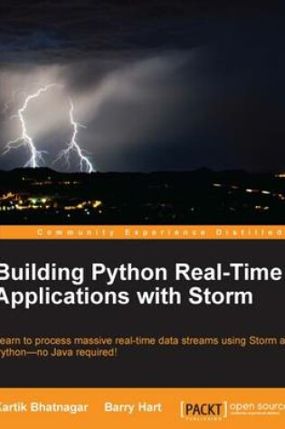 Cover of Building Python Real-Time Applications with Storm