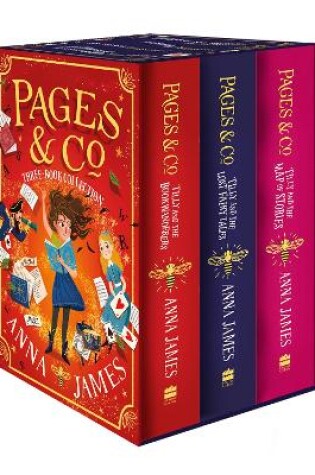 Cover of Pages & Co. Series Three-Book Collection Box Set (Books 1-3)