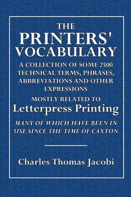 Book cover for The Printers' Vocabulary