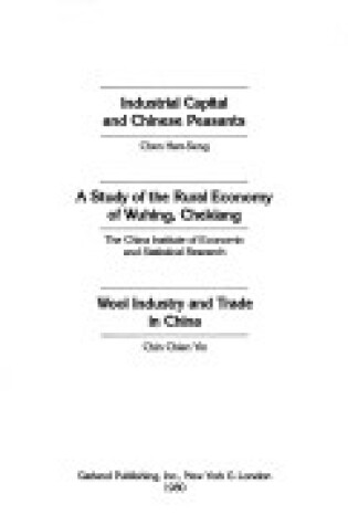 Cover of Indust Capital Chinese