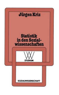 Cover of Statistik in den Sozialwissenschaften