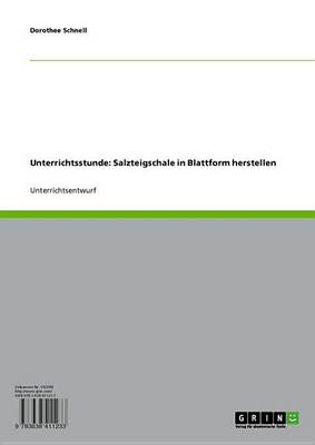 Book cover for Unterrichtsstunde