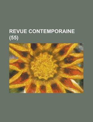 Book cover for Revue Contemporaine (55)