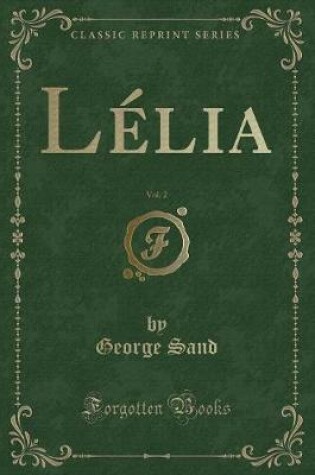 Cover of Lélia, Vol. 2 (Classic Reprint)