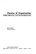 Book cover for Theories of Organizations