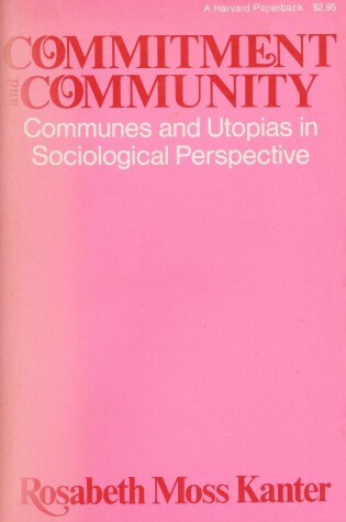 Cover of Commitment and Community