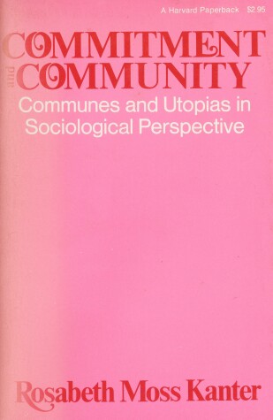 Book cover for Commitment and Community