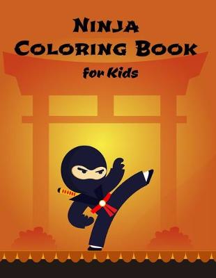 Book cover for Ninja Coloring Book for Kids