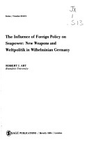 Book cover for Influence of Foreign Policy on Sea Power