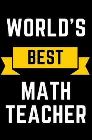 Cover of World's Best Math Teacher