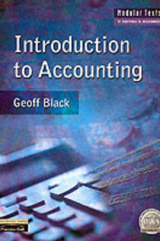 Cover of Introduction to Accounting