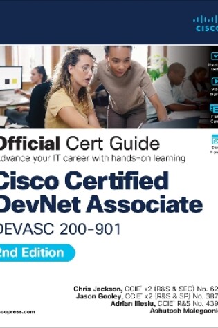 Cover of DevNet Associate DEVASC 200-901 Official Cert Guide