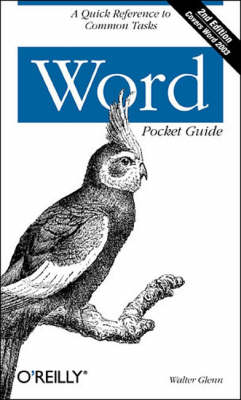 Book cover for Word Pocket Guide 2e