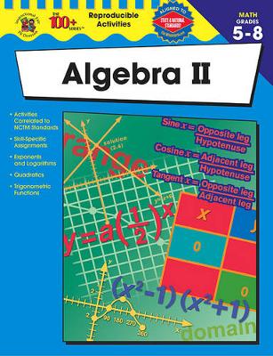 Cover of Algebra II, Grades 5 - 8