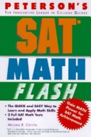 Cover of Peterson's SAT Math Flash
