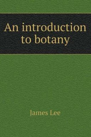 Cover of An introduction to botany