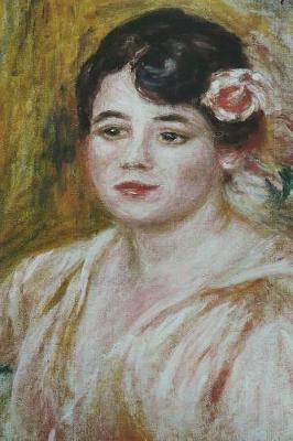 Book cover for 150 page lined journal Adele Besson, 1918 Pierre Auguste Renoir