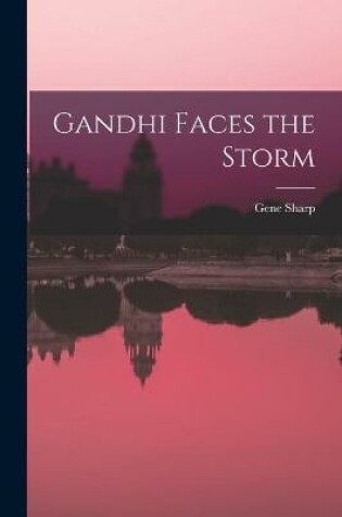 Cover of Gandhi Faces the Storm