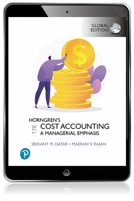 Book cover for Horngren's Cost Accounting, Global Edition