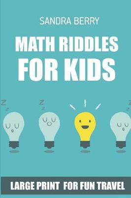 Book cover for Math Riddles For Kids