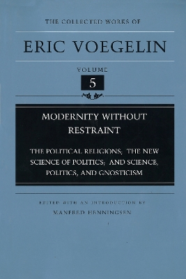 Book cover for Modernity without Restraint (CW5)