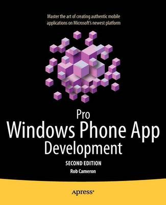 Book cover for Pro Windows Phone App Development